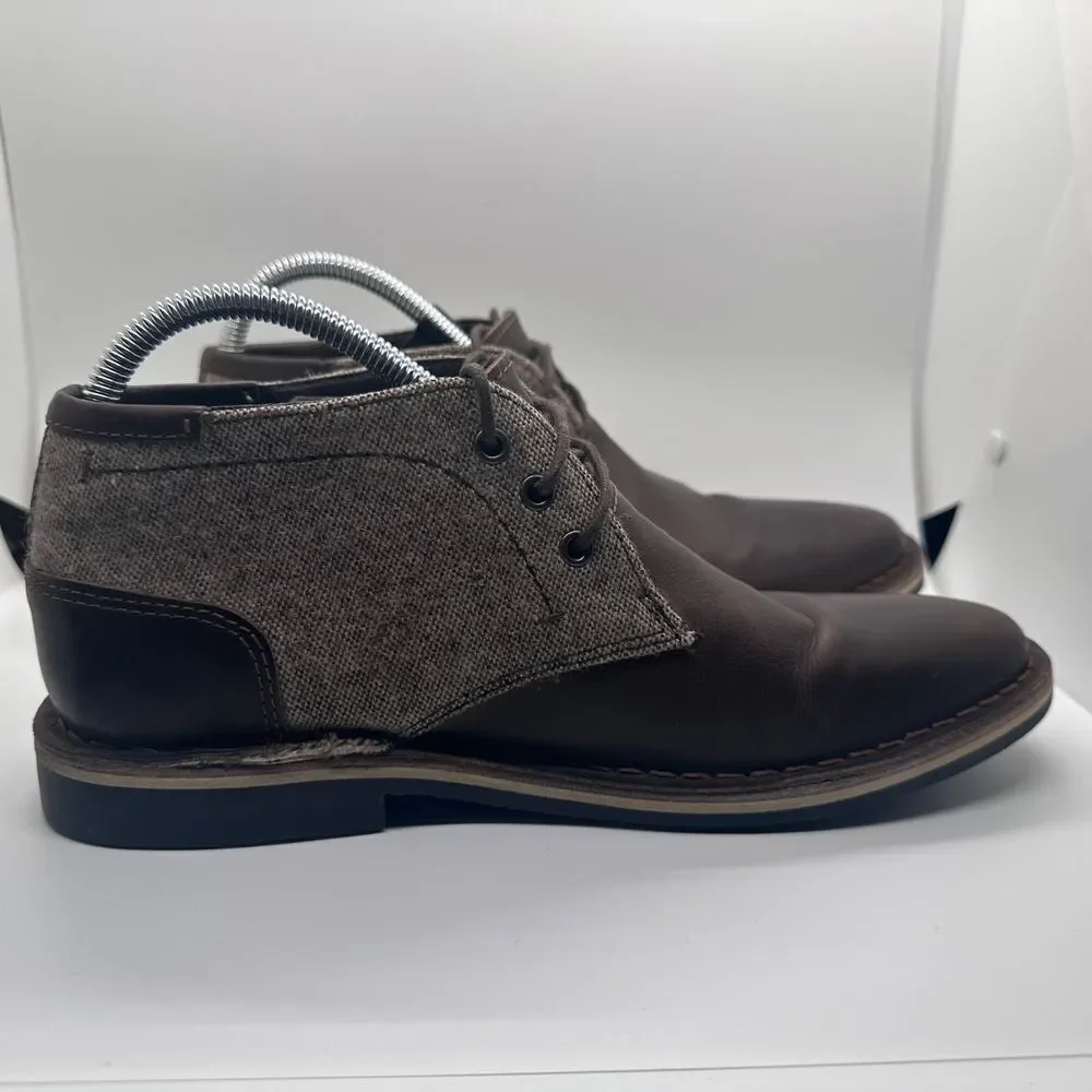 Steve Madden‎ Brown Chukka P-Iconik Boots size 7 Pre Owned